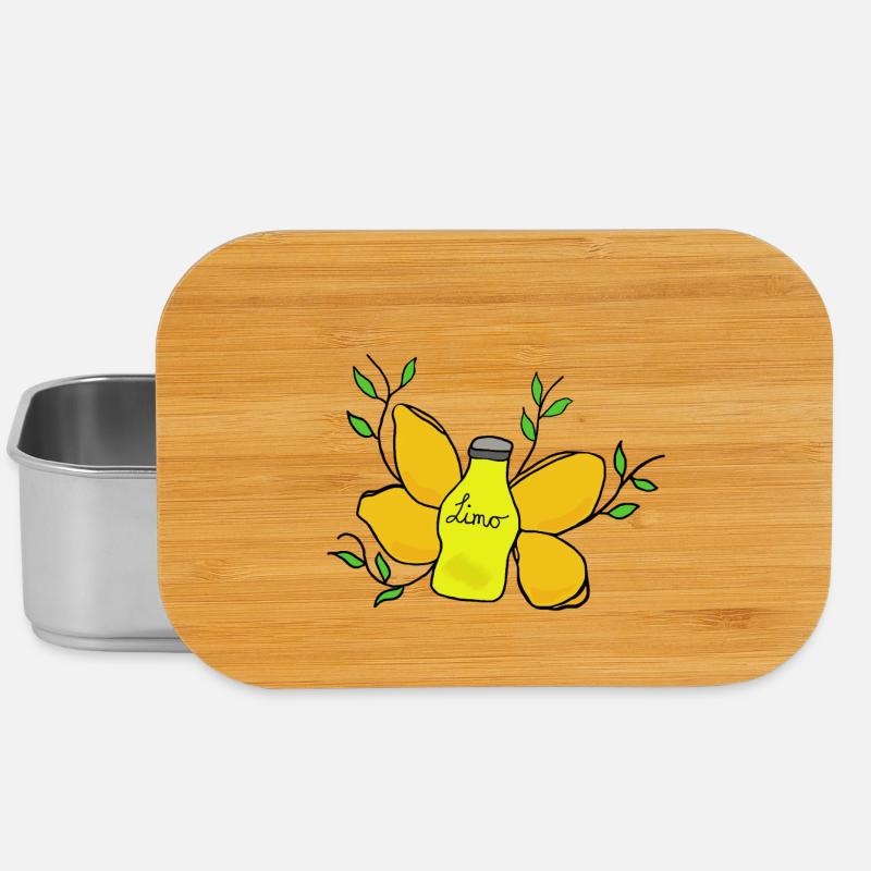 Limonade vintage - Boîte à goûter - argent