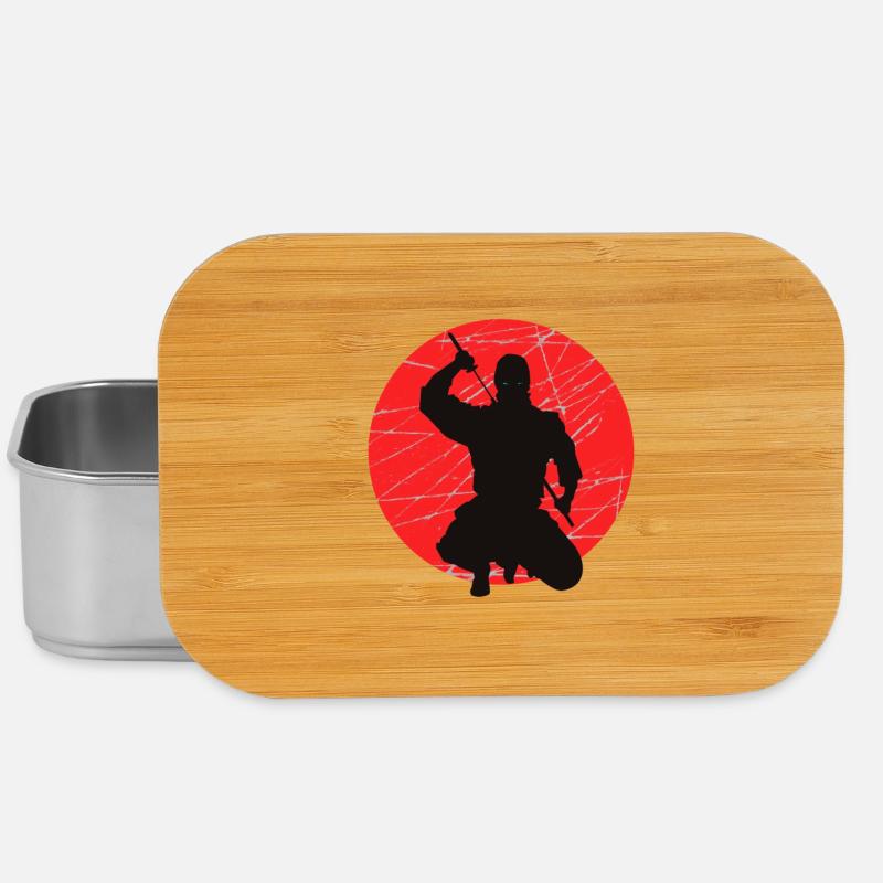 ninja - Lunch Box - Silber