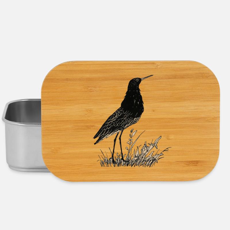 Vogel - Lunch Box - Silber