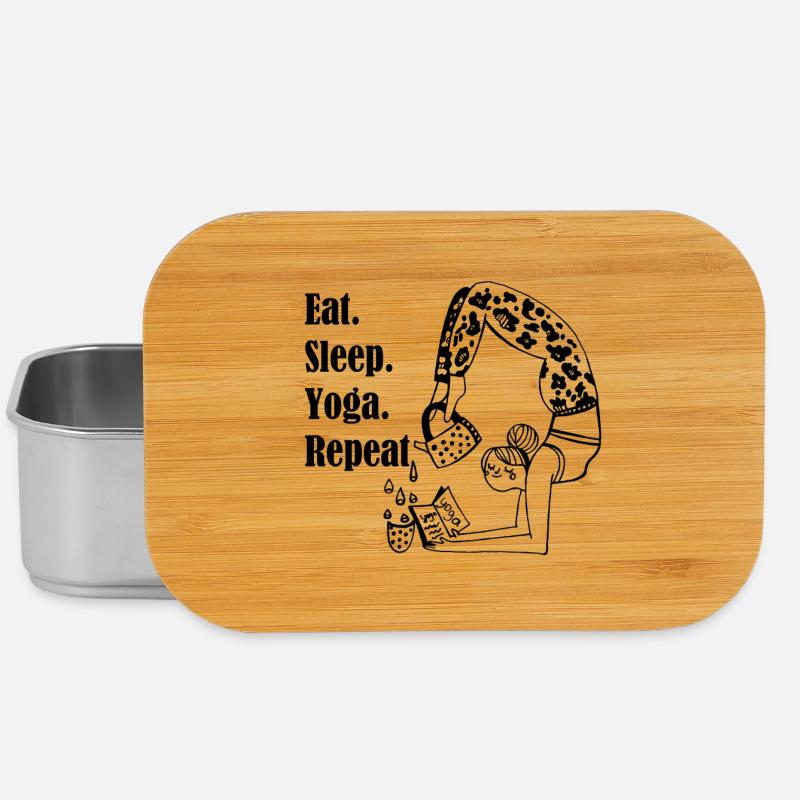 Yoga - Lunch Box - Silber
