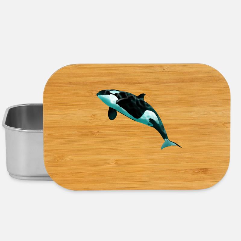 Orca - Lunch Box - Silber