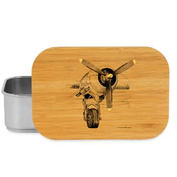 Motor - Lunch Box - Silber - Vorne