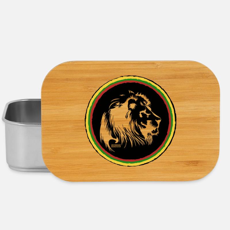 Anneau de roue chromatique Rasta - Boîte à goûter - argent