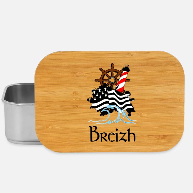 Bretagne - Boîte à goûter - argent