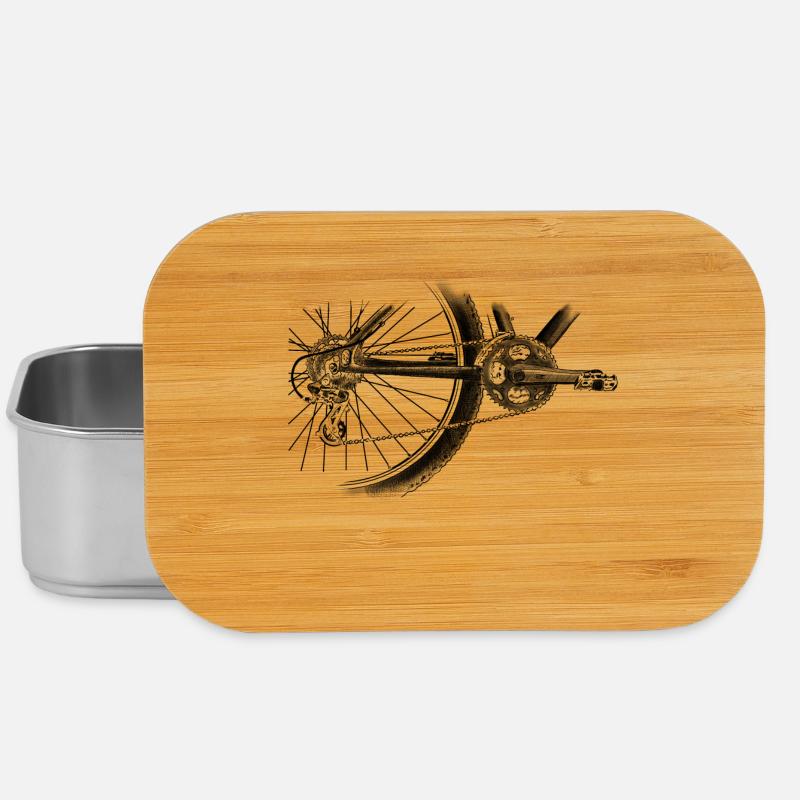 wheel - Lunch Box - silver