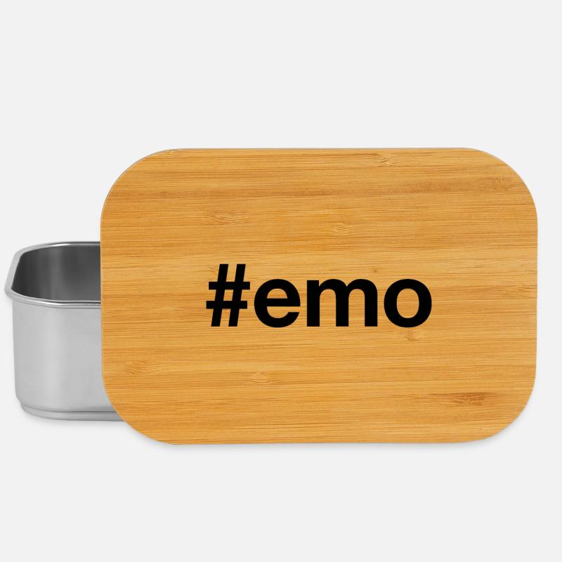 EMO Hashtag emotional - Lunch Box - Silber