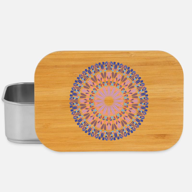 Mandala - Lunch Box - Silber