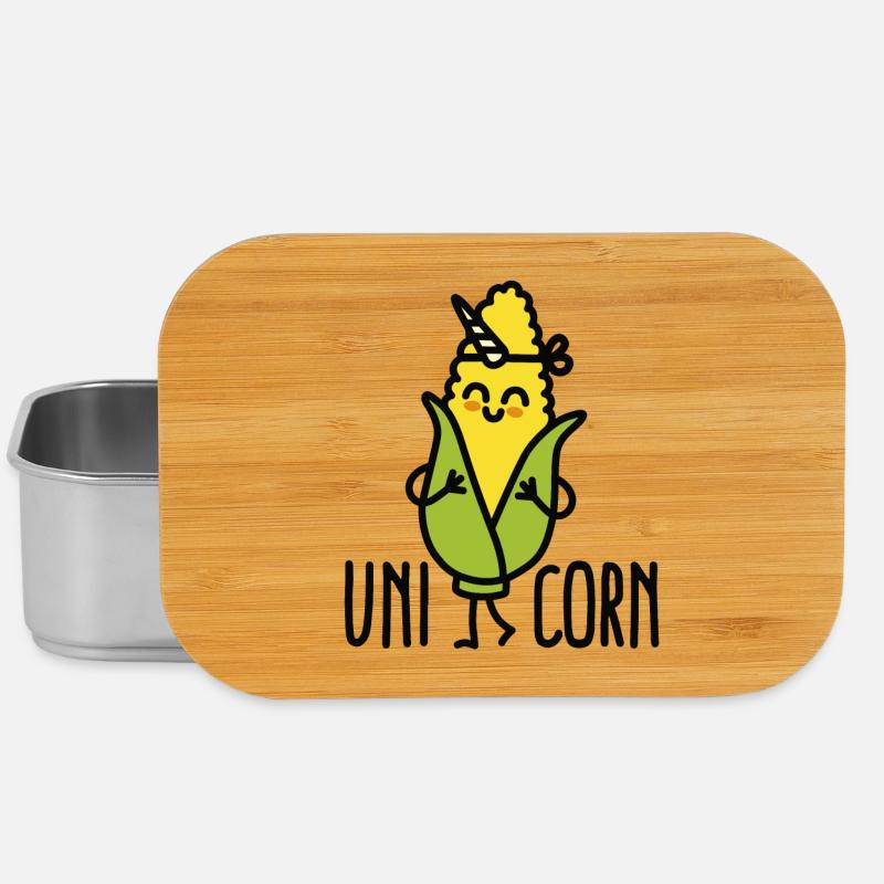 Wannabe uni-corn ( Unicorn ) - Lunch Box - Silber