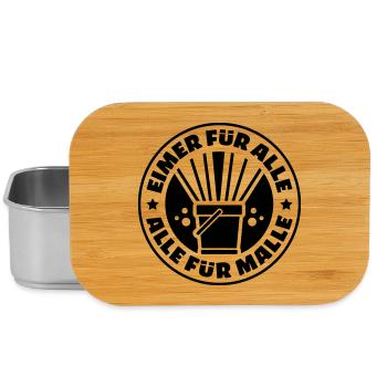 party mallorca urlaub - Lunch Box - Silber - Vorne