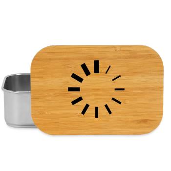 Loading - Logo - Lunch Box - Silber - Vorne