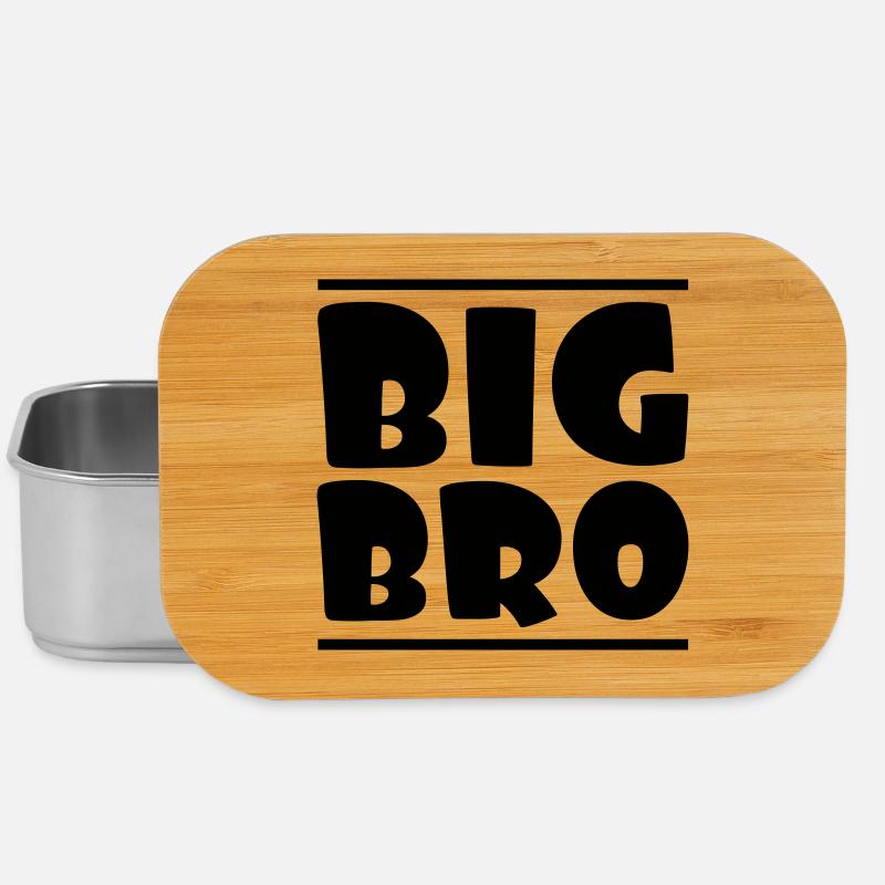 BIG BRO - Boîte à goûter - argent
