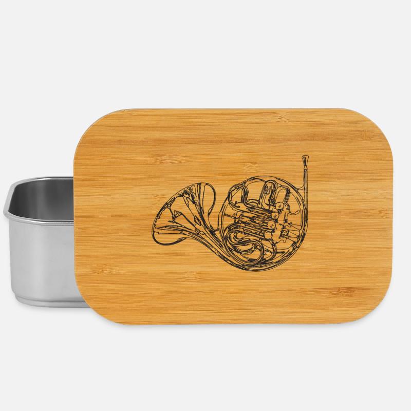 Horn - Lunch Box - Silber