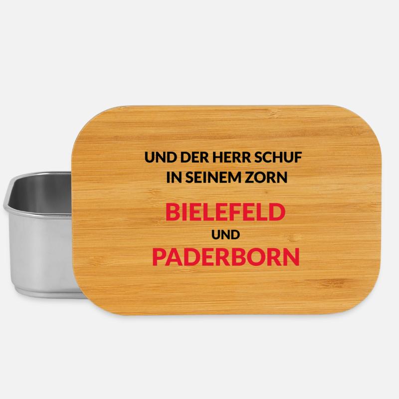 Bielefeld und Paderborn - Lunch Box - Silber
