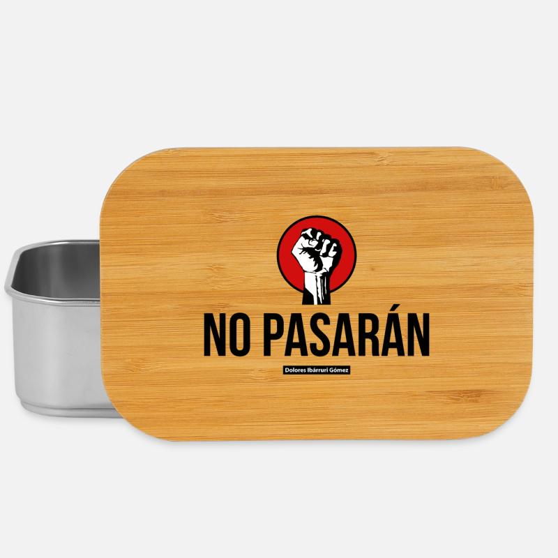 NO PASARAN - Boîte à goûter - argent