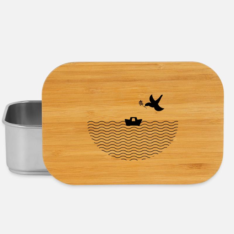 Arche Noah - Lunch Box - Silber