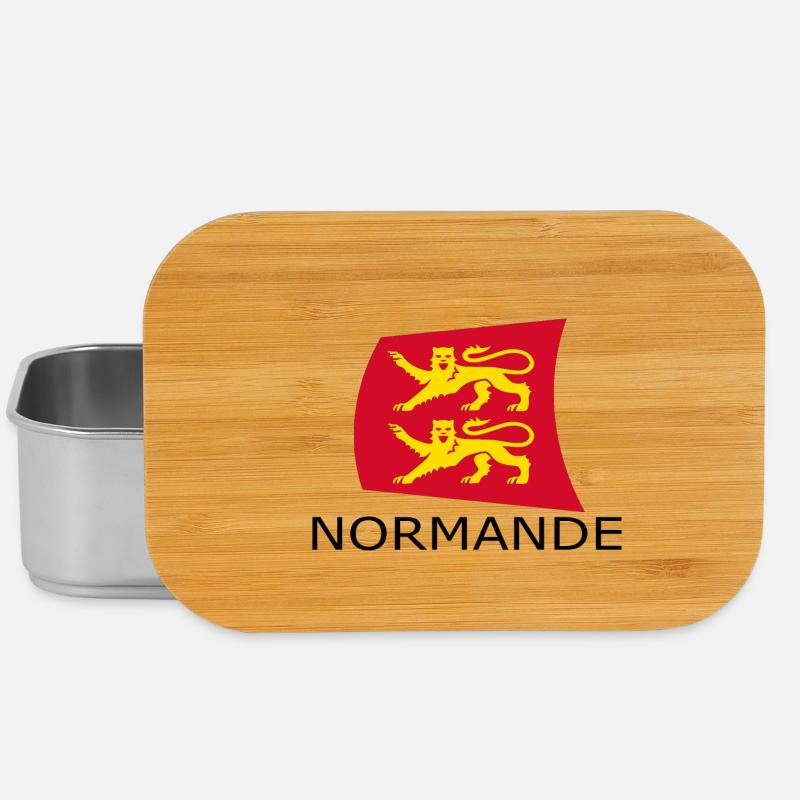 NORMANDE - Boîte à goûter - argent