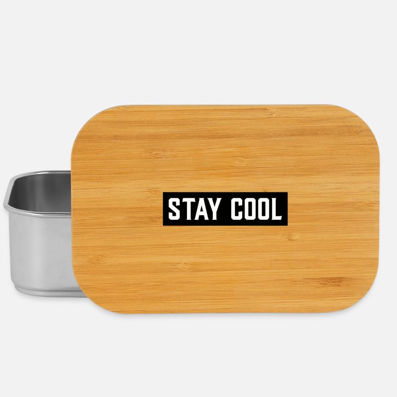 Stay cool - Lunch Box - Silber