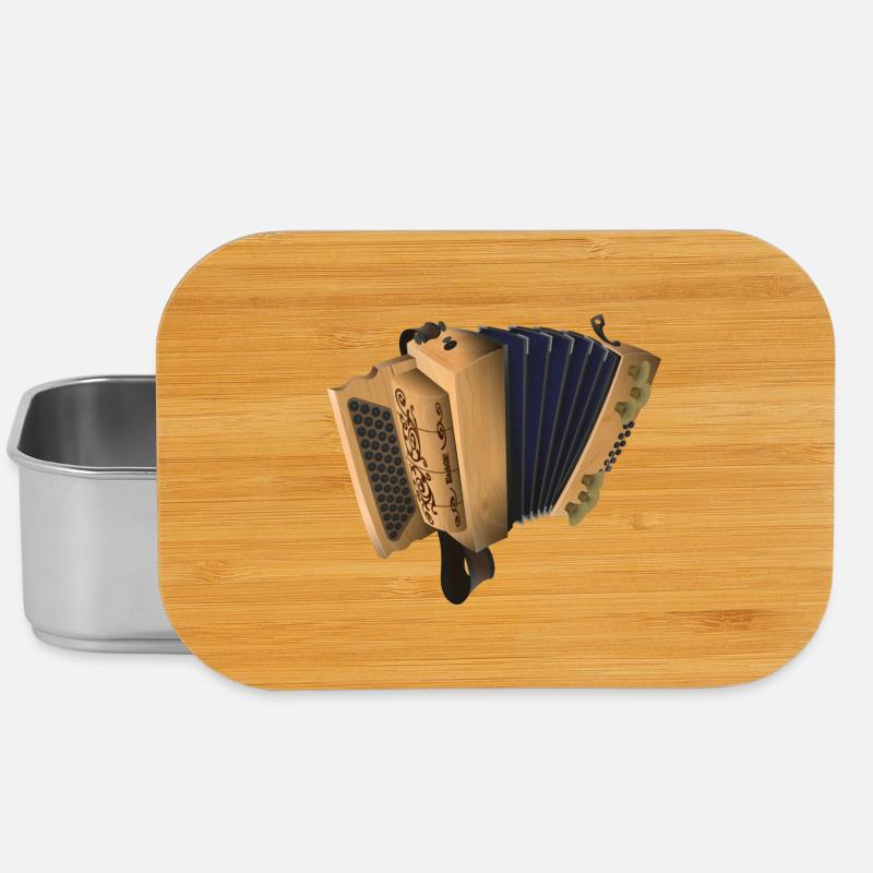 Harmonica de Styrie - Pin suisse/Bleu | ZiachON ! - Boîte à goûter - argent