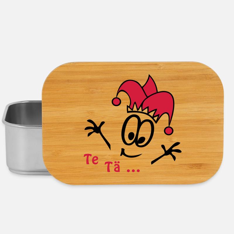 Karneval, Fasching - Lunch Box - Silber