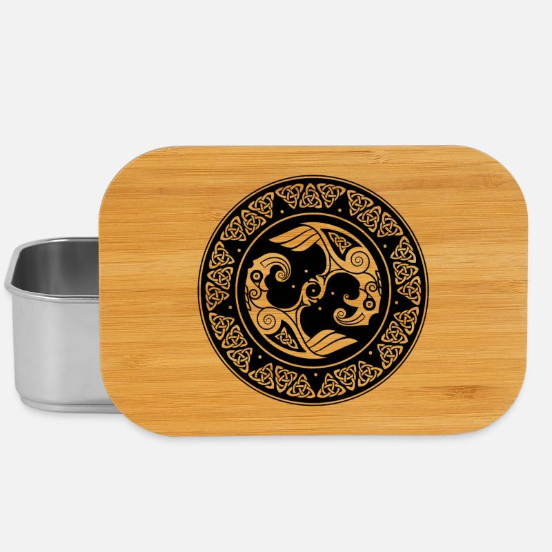 Wikinger - Lunch Box - Silber