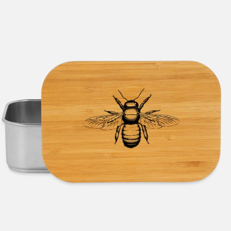 Xylocopa - Lunch Box - Silber