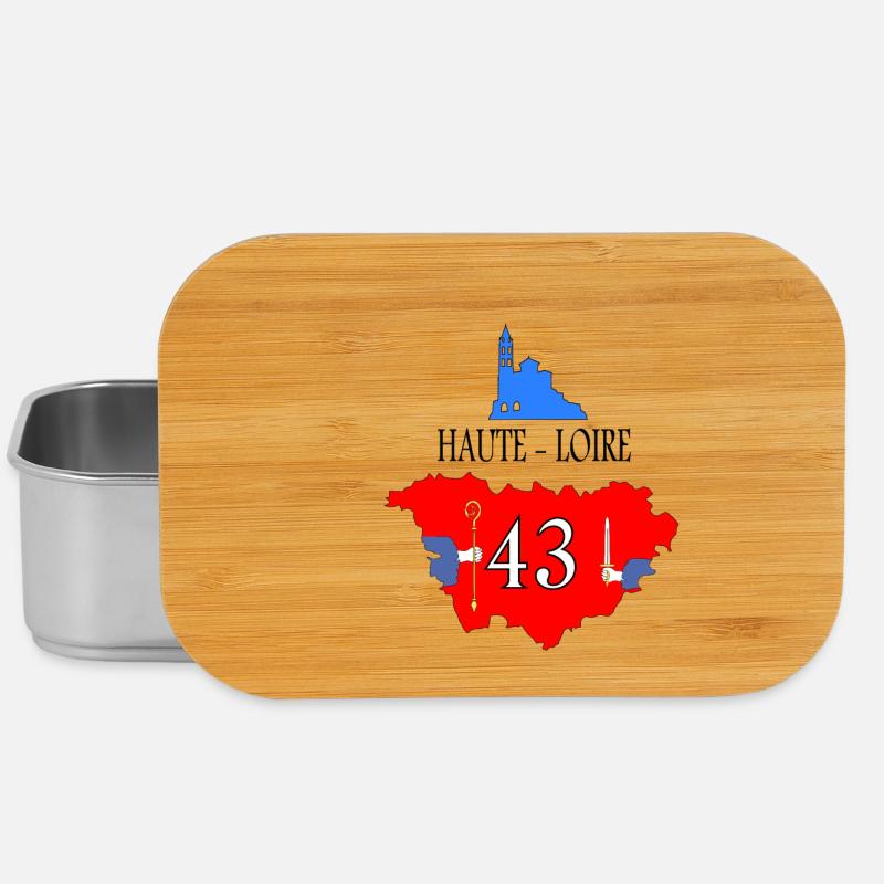 Haute-loire - Boîte à goûter - argent