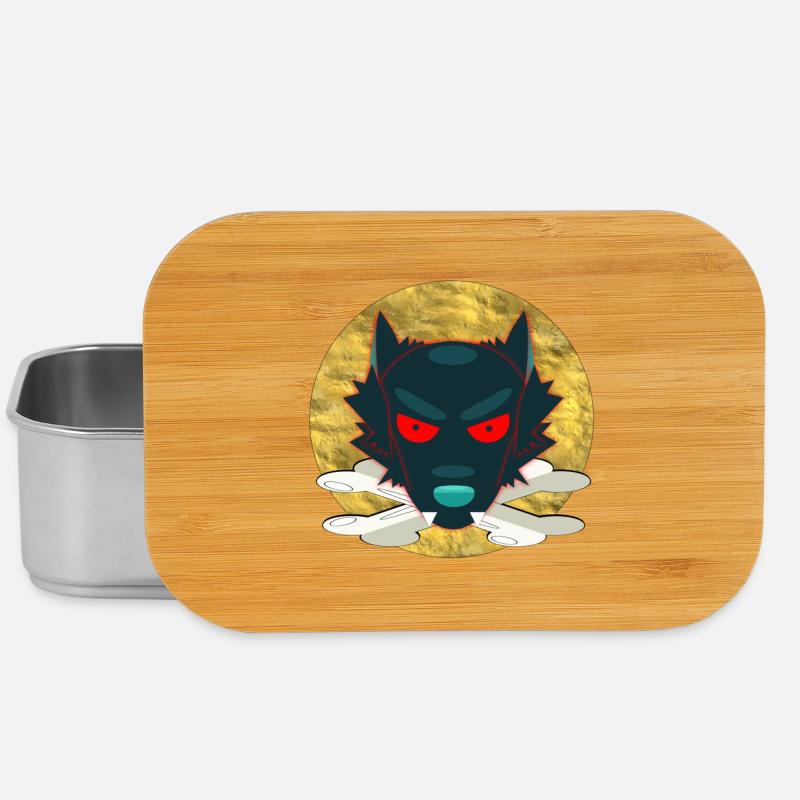 Wolf554 - Lunch Box - Silber