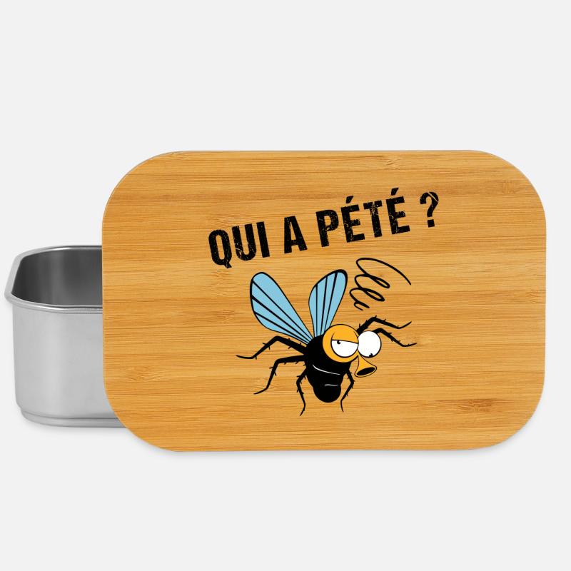 Qui a pété ? - Boîte à goûter - argent