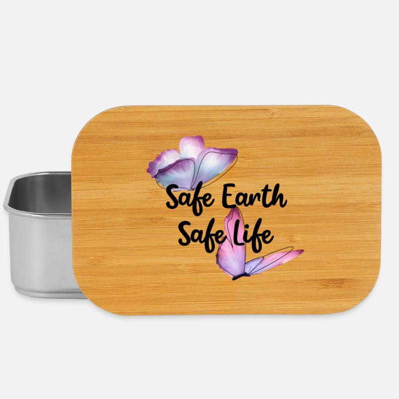 Safe earth - Lunch Box - Silber