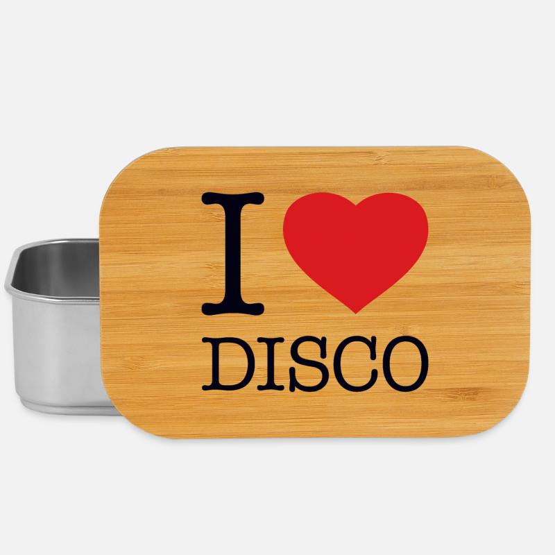 I LOVE DISCO - Lunch Box - Silber