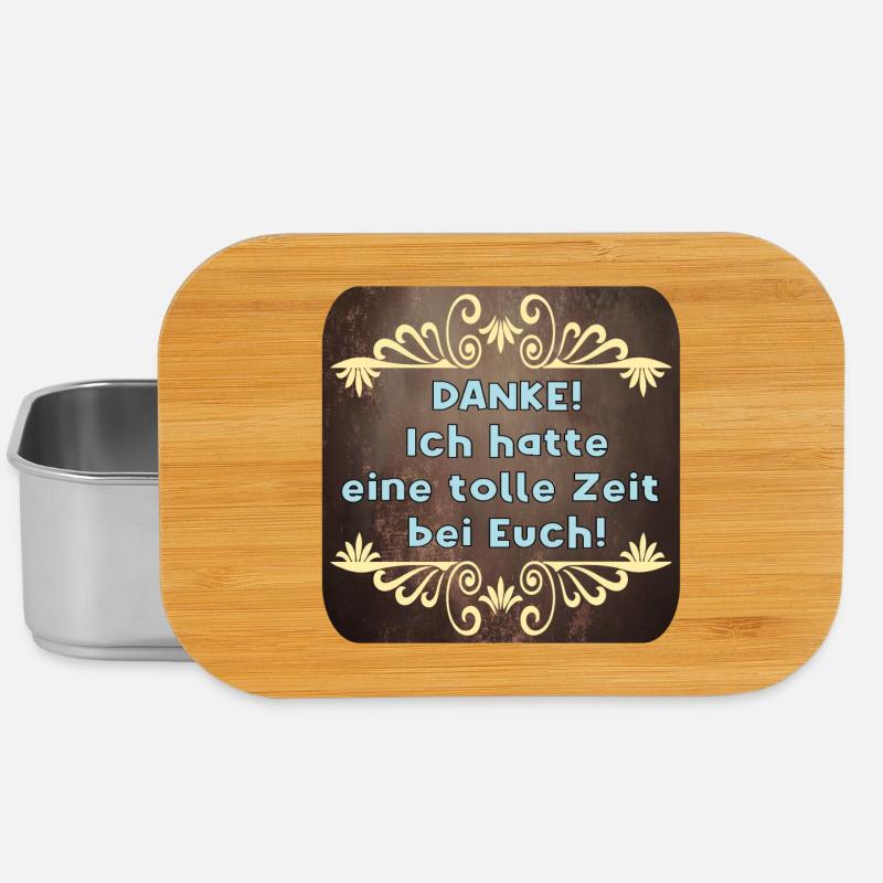 DANKESCHÖN GESCHENKE - ABSCHIED NEHMEN - Lunch Box - Silber