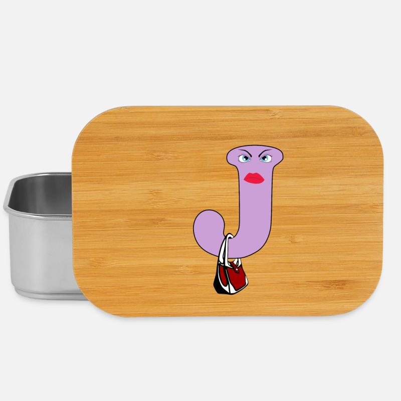 J - Lunch Box - Silber
