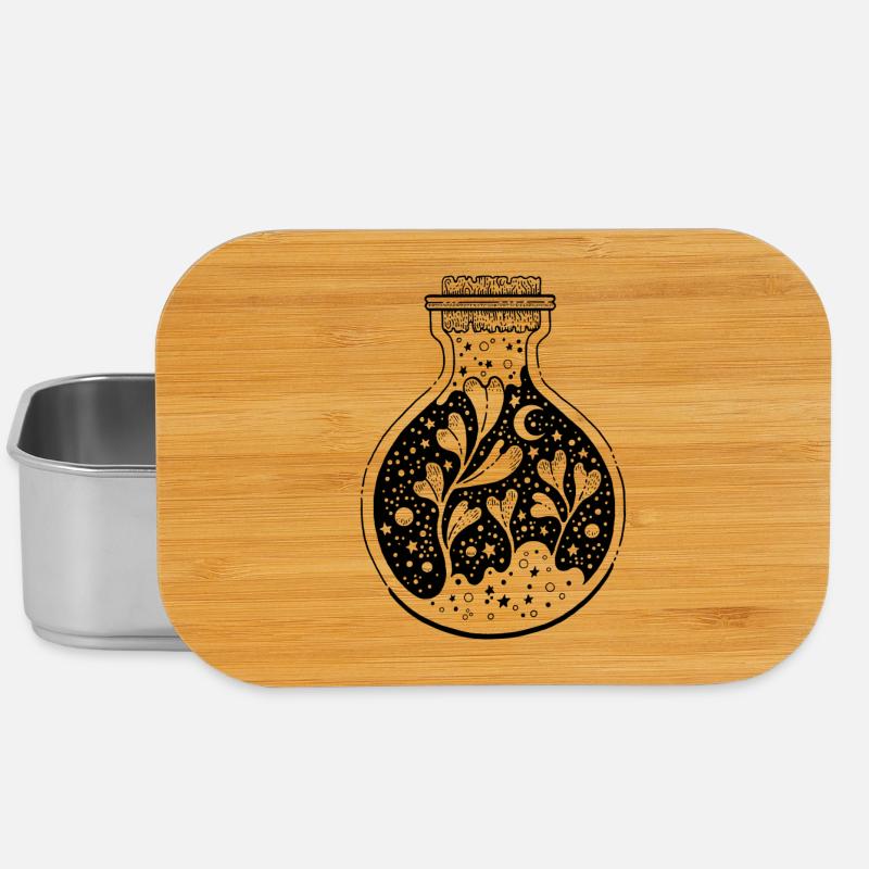 growing natural magic potion - Lunch Box - silver