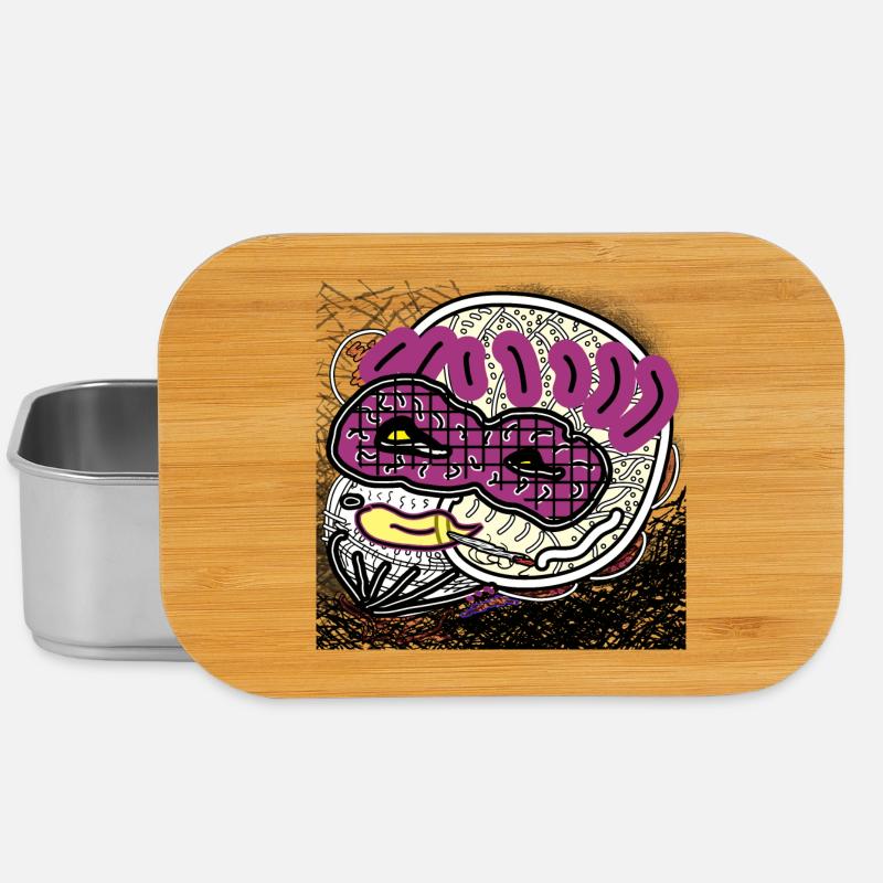 Comic-Mann - Lunch Box - Silber