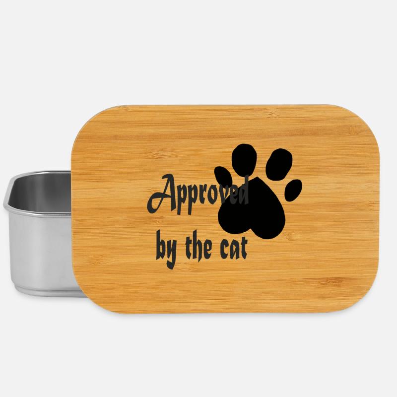 Approuvé par le chat - Boîte à goûter - argent