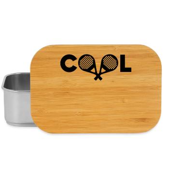 Cooler Spruch Padel Padelspiel Sportart Schläger - Lunch Box - Silber - Vorne