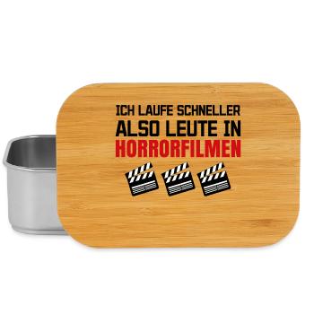 Kinoabend Movies Statement Filmabend Filme Cineast - Lunch Box - Silber - Vorne