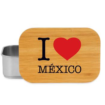 I LOVE MEXICO Mexiko - Lunch Box - silver - Front