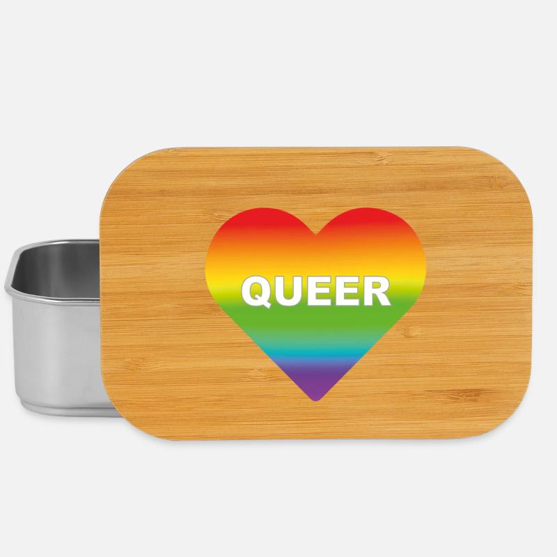 Être queer transgenre - Boîte à goûter - argent