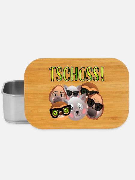 TSCHÜSS ABSCHIED TEAM - Lunch Box - Silber