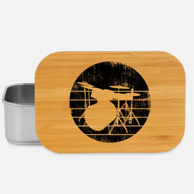 Dessin de percussion - Boîte à goûter - argent