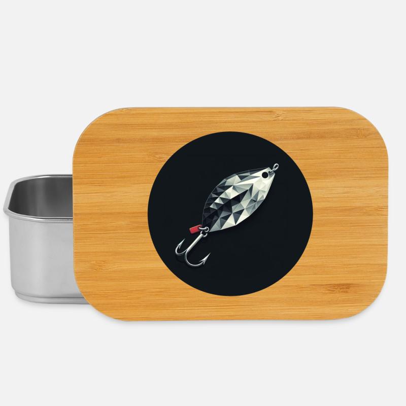 Blinker Köder Diamond Lure Emblem - Lunch Box - Silber