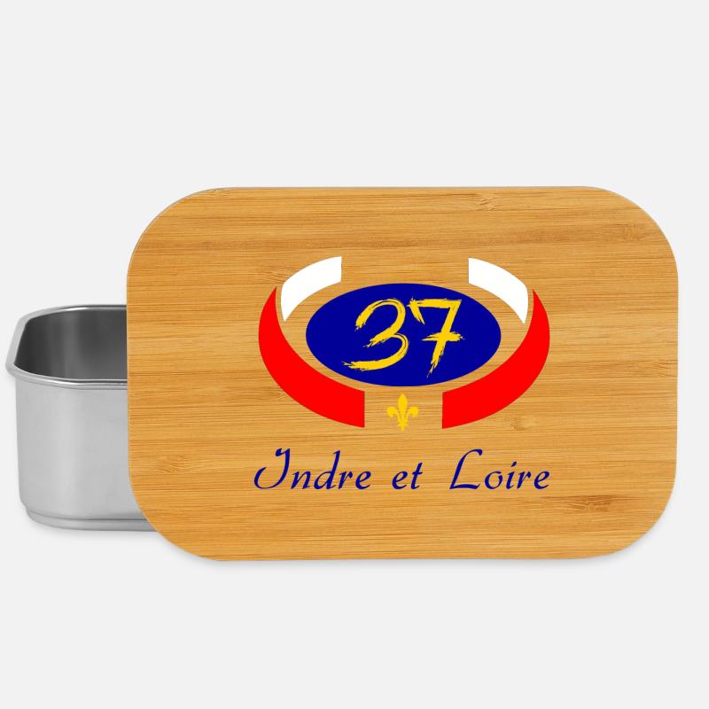 Indre et loire - Boîte à goûter - argent