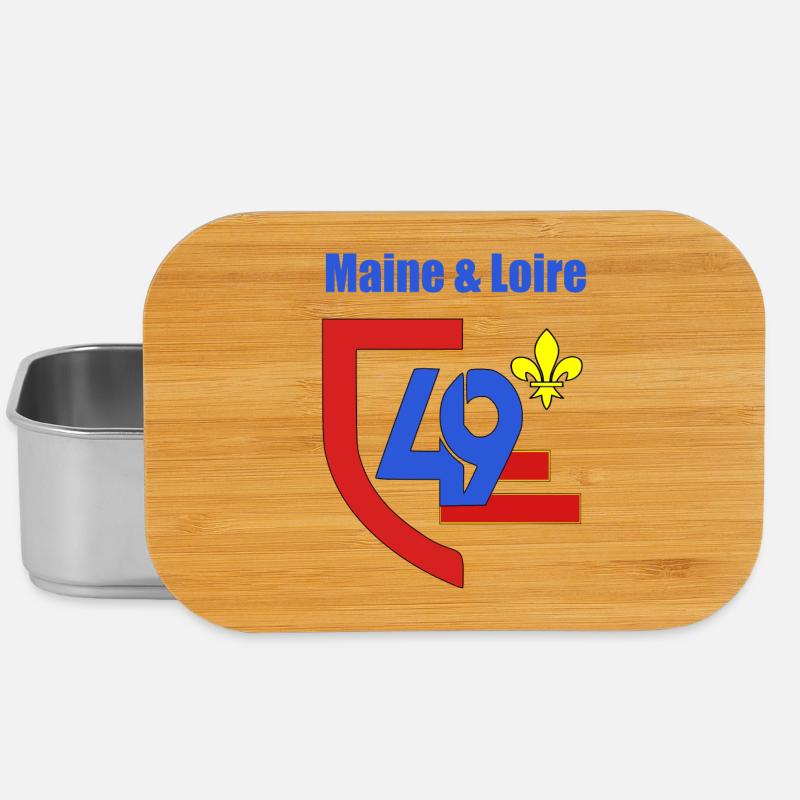 Maine et loire - Boîte à goûter - argent