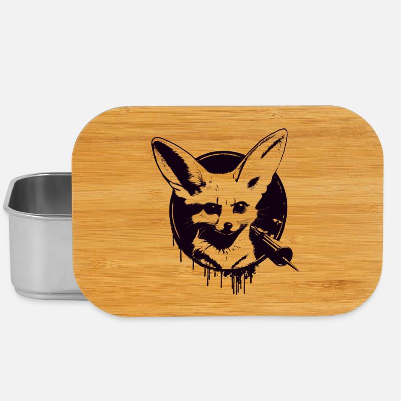 Fennec - Boîte à goûter - argent