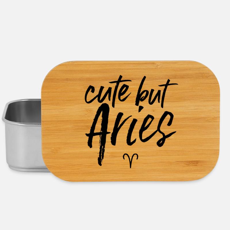 Astro Cute But Aries - Lunch Box - Silber