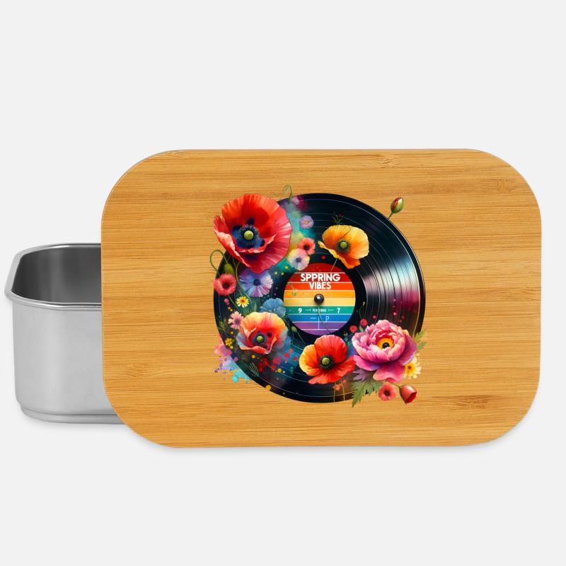 Spring Vibes - Lunch Box - Silber