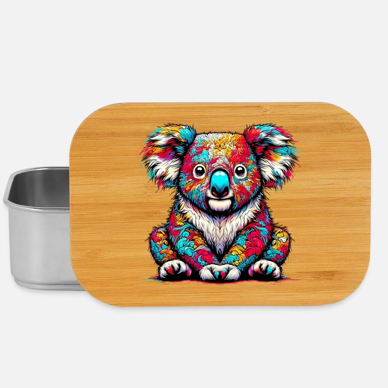 Koala - Lunch Box - Silber