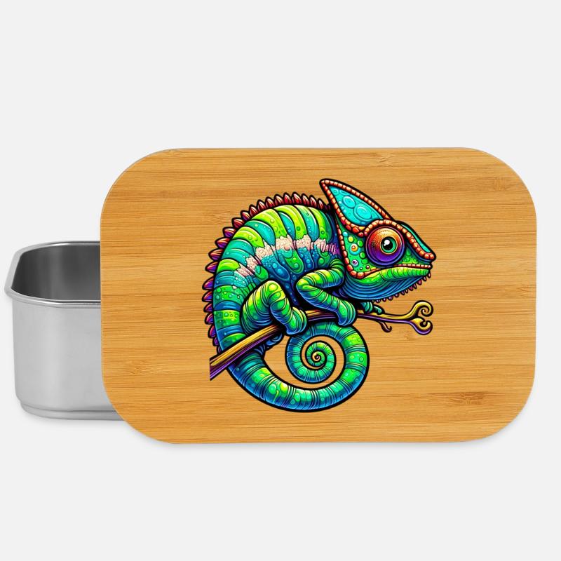 Chameleon - Lunch Box - silver
