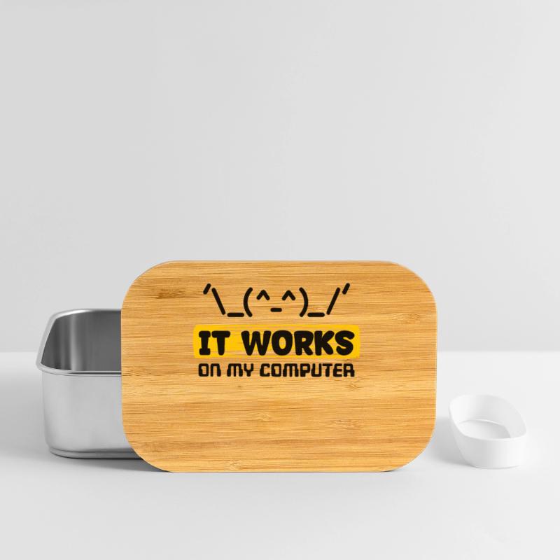 Coden Scripting Computer Geek Developer Statement Lunch Box